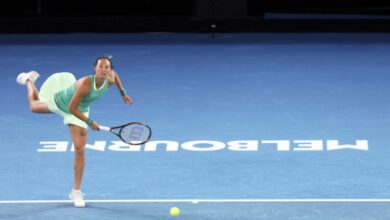 Китайская теннисистка Чжэн Циньвэнь стала второй финалисткой Australian Open