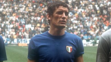Скончался лучший бомбардир в истории сборной Италии по футболу Луиджи Рива