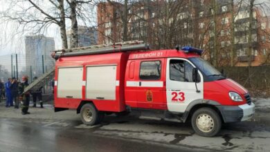 Собянин: экстренные службы работают на месте пожара в доме на ул. Черняховского