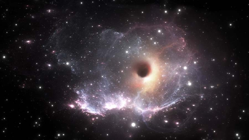 Ученые нашли самую быстрорастущую черную дыру за всю историю наблюдений