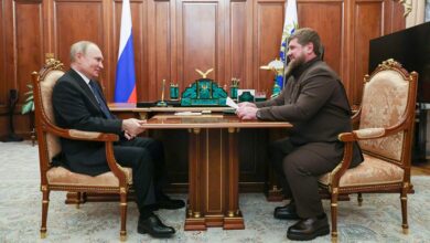 Путин наградил Кадырова орденом «За заслуги перед Отечеством» II степени