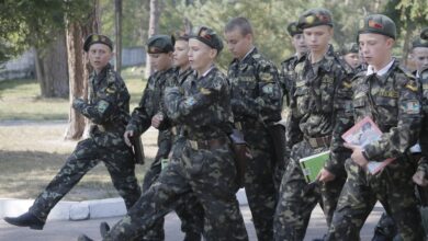 На Украине предложили ввести военную подготовку в школах